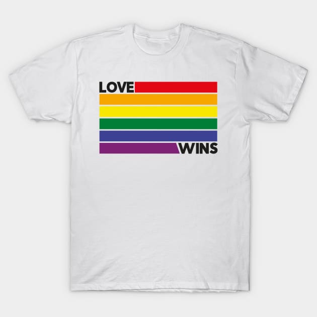 Love Wins T-Shirt by jasebro